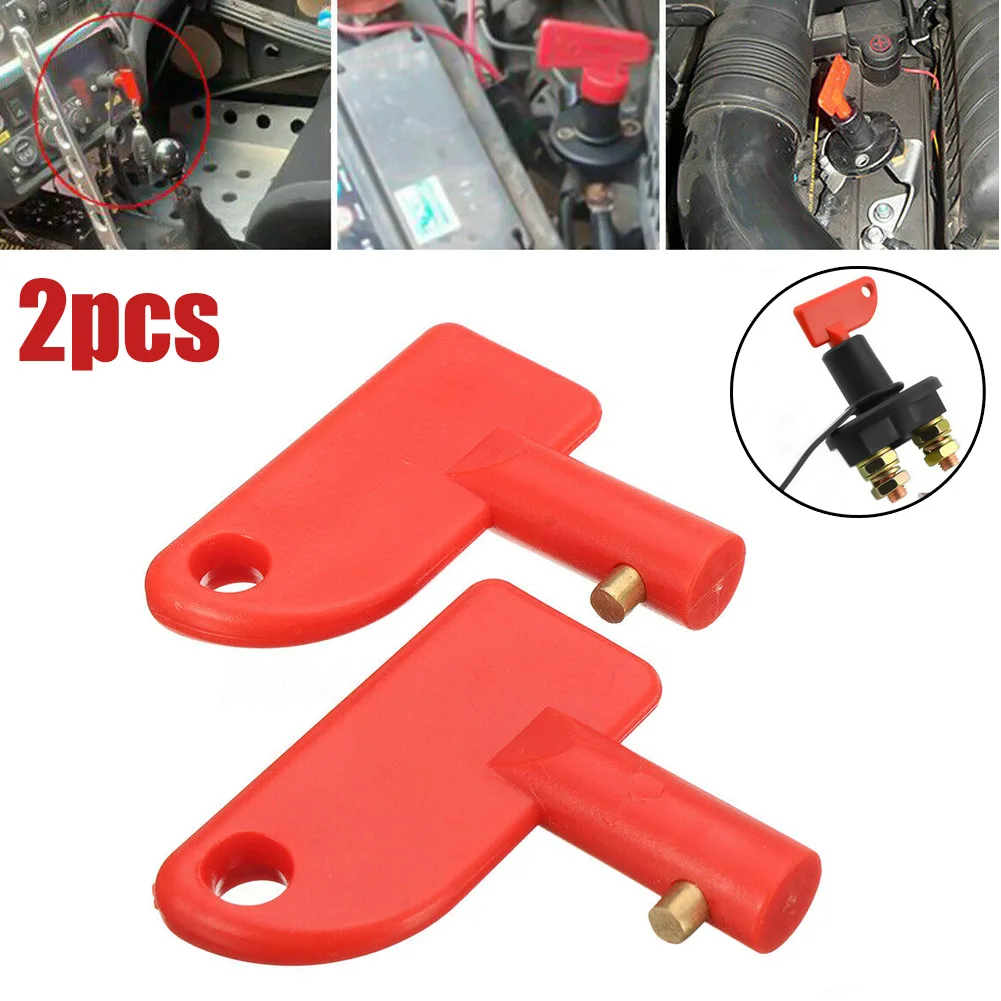2pcs Red Miniature Battery Power Off Switch Spare Key For Car Marine Truck Plastic Battery Isolation Key Cut Off Switch Key
2pcs Red Miniature Battery Power Off Switch Spare Key For Car Marine Truck Plastic Battery Isolation Key Cut Off Switch Key