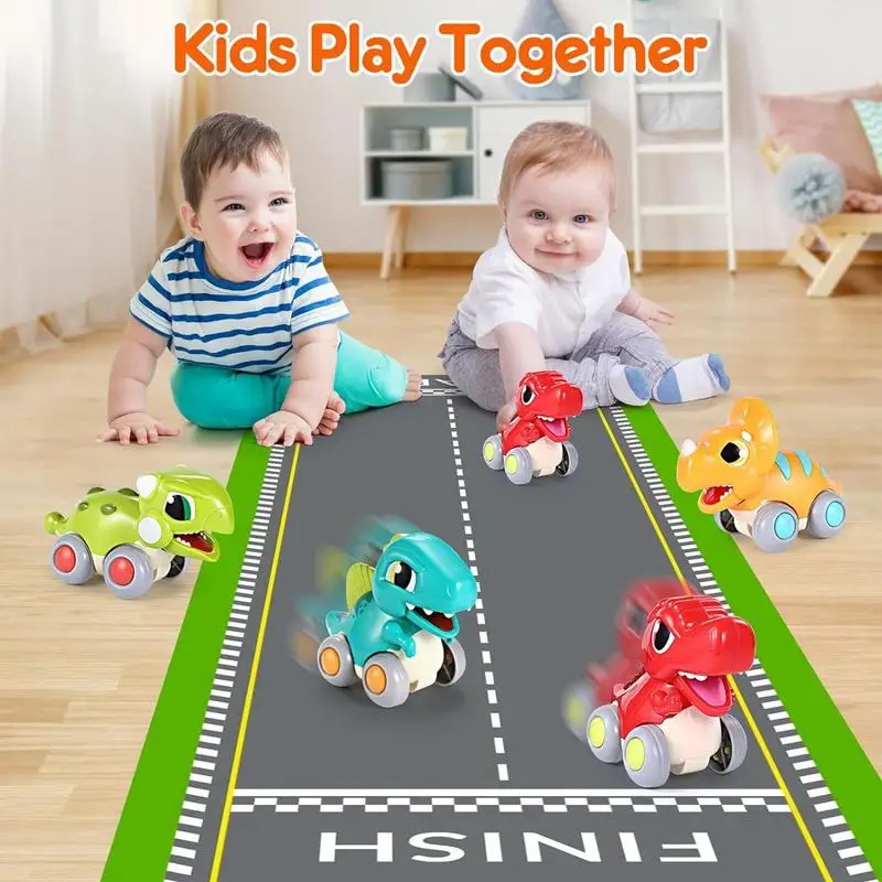 Dinosaur Car Toy Four-Wheel Drive Vehicle Toy with biting and roaring action Pull Back Friction Car Toy Children Birthday Gifts
Dinosaur Car Toy Four-Wheel Drive Vehicle Toy with biting and roaring action Pull Back Friction Car Toy Children Birthday Gifts