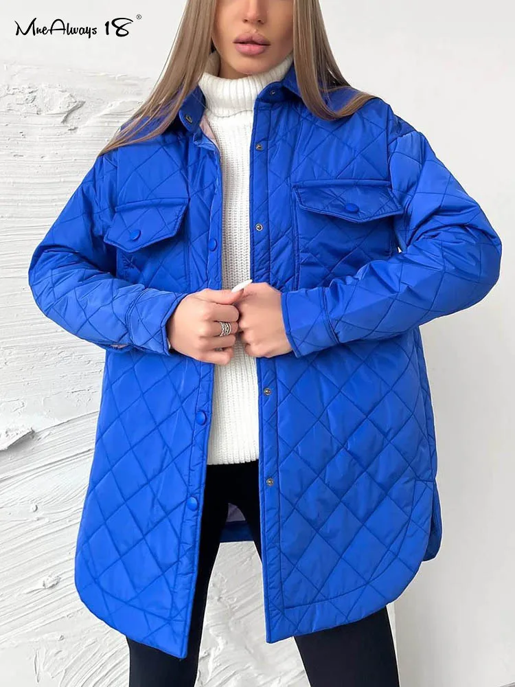 Mnealways18 Warm Jacket Quilted Coat Woman Winter 2022 Splicing Single-Breasted Coats With Sashes Pocket Ladies Midi Outerwear
Mnealways18 Warm Jacket Quilted Coat Woman Winter 2022 Splicing Single-Breasted Coats With Sashes Pocket Ladies Midi Outerwear