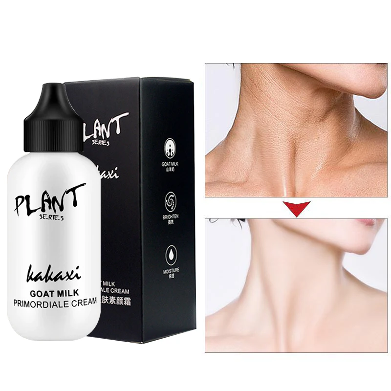 Goat Milk Foundation Cream Waterproof Lasting Makeup Base Brighten Cover Dark Circle Dark Spot Matte Finish Face Cosmetics 50ML
Goat Milk Foundation Cream Waterproof Lasting Makeup Base Brighten Cover Dark Circle Dark Spot Matte Finish Face Cosmetics 50ML
