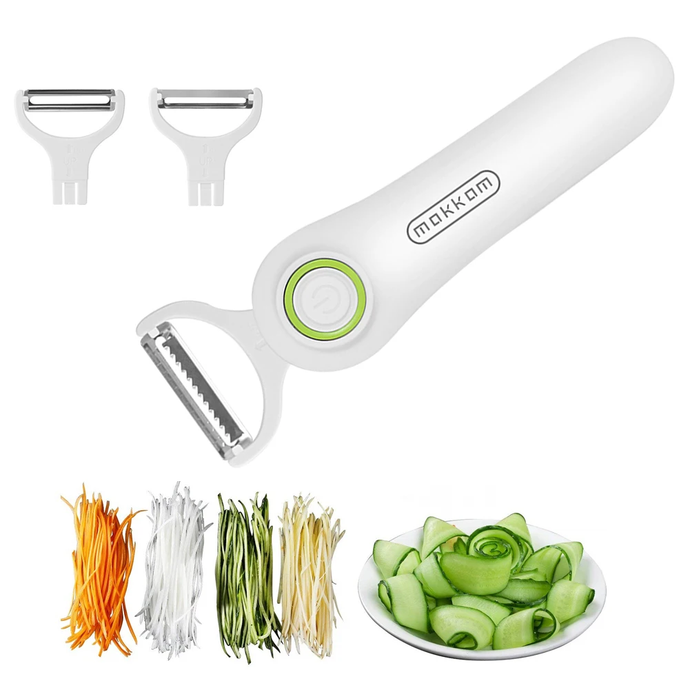 Electric Potato Peeler Handheld Fruit and Vegetable Peeler USB Rechargeable Interchangeable Stainless Steel Blades Kitchen Tool
Electric Potato Peeler Handheld Fruit and Vegetable Peeler USB Rechargeable Interchangeable Stainless Steel Blades Kitchen Tool