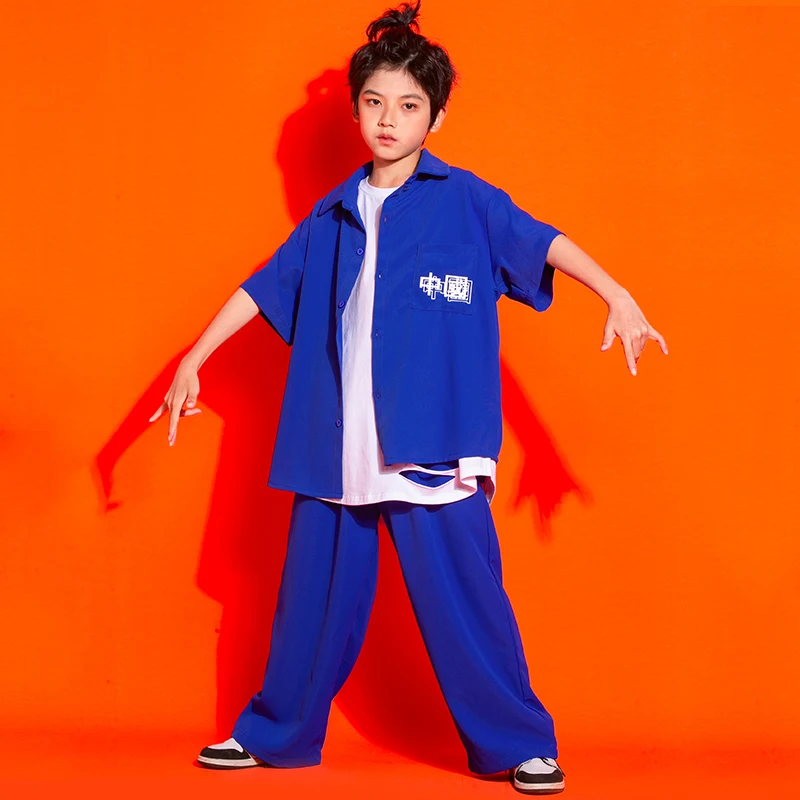 Kids Kpop Hip Hop Show Clothing Blue Blazer Shirt Tank Tops Streetwear Sweat Pants for Girl Boy Jazz Dance Costume Stage Clothes
Kids Kpop Hip Hop Show Clothing Blue Blazer Shirt Tank Tops Streetwear Sweat Pants for Girl Boy Jazz Dance Costume Stage Clothes