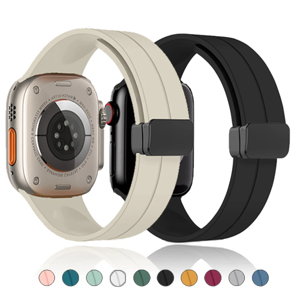 Ремешок магнитный для Apple watch 8 band, силиконовый браслет для iWatch Ultra series 7 se 654, 45 мм 44 мм 49 мм 40 мм 41 мм 42 мм 38 мм
Ремешок магнитный для Apple watch 8 band, силиконовый браслет для iWatch Ultra series 7 se 654, 45 мм 44 мм 49 мм 40 мм 41 мм 42 мм 38 мм
