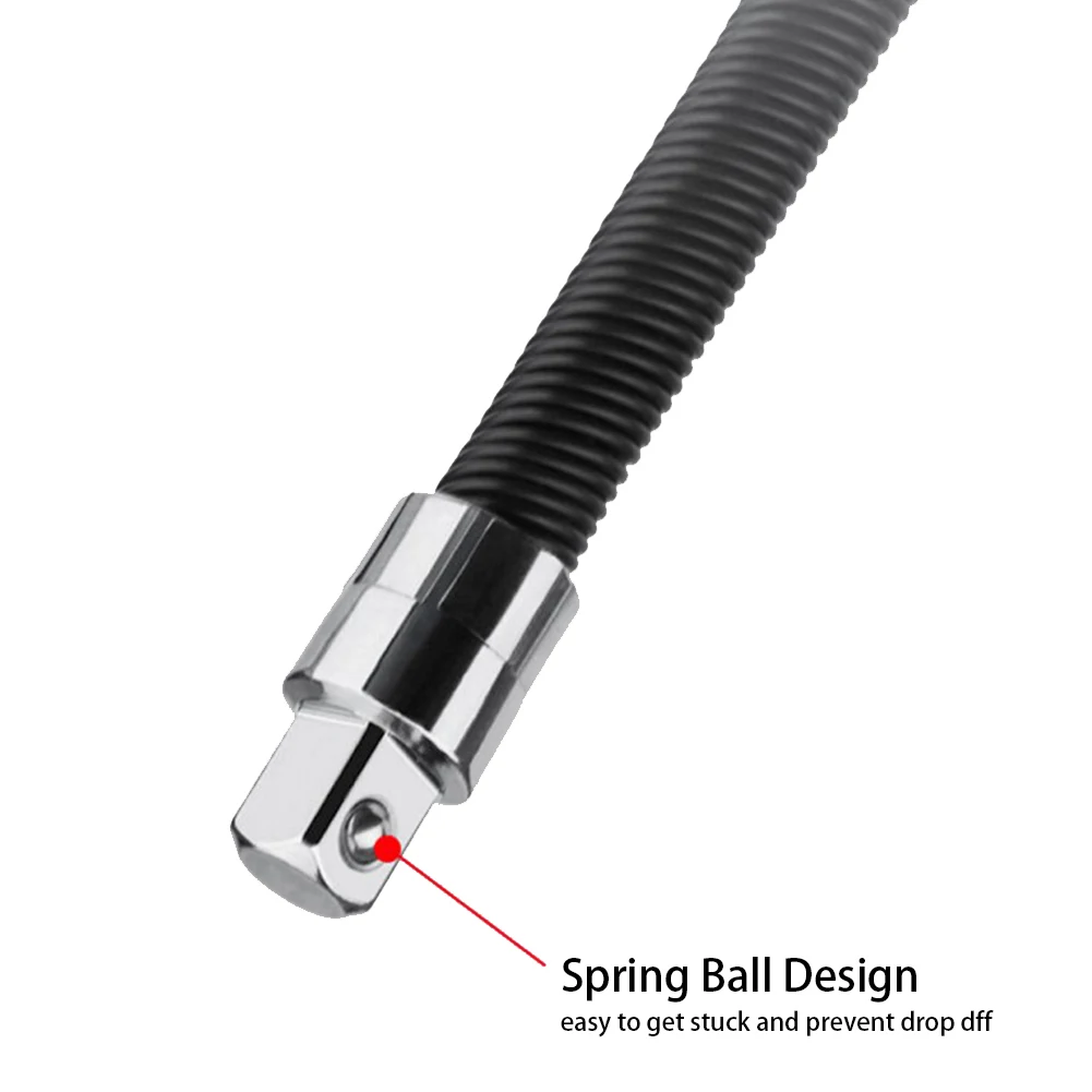 Drive Socket Extension Rod Durable Electric Wrench Flexible Shaft Hand Tools Replacement Spring Sleeve Brand New
Drive Socket Extension Rod Durable Electric Wrench Flexible Shaft Hand Tools Replacement Spring Sleeve Brand New