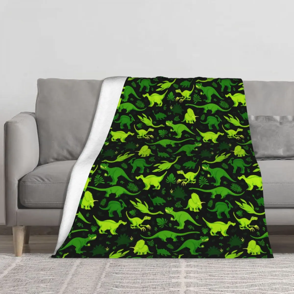 Tiny Dinosaurs Green Blanket Jungle Leaves Print Cute Thick Throw Blanket Warm Winter Couch Blankets
Tiny Dinosaurs Green Blanket Jungle Leaves Print Cute Thick Throw Blanket Warm Winter Couch Blankets