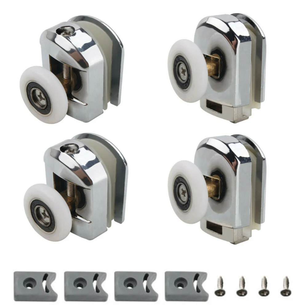 4pcs Shower Door Rollers Zinc Alloy Single Shower Door Roller Runners Wheels Pulleys 25mm Glass Sliding Door Pulley
4pcs Shower Door Rollers Zinc Alloy Single Shower Door Roller Runners Wheels Pulleys 25mm Glass Sliding Door Pulley