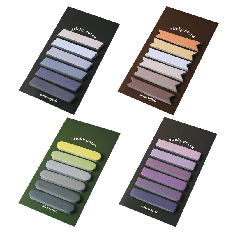 120pcs Page Markers Sticky Index Tabs Strips Posted It Bookmarks File To Do List Sticker Remove Cleanly Gradient Color
120pcs Page Markers Sticky Index Tabs Strips Posted It Bookmarks File To Do List Sticker Remove Cleanly Gradient Color