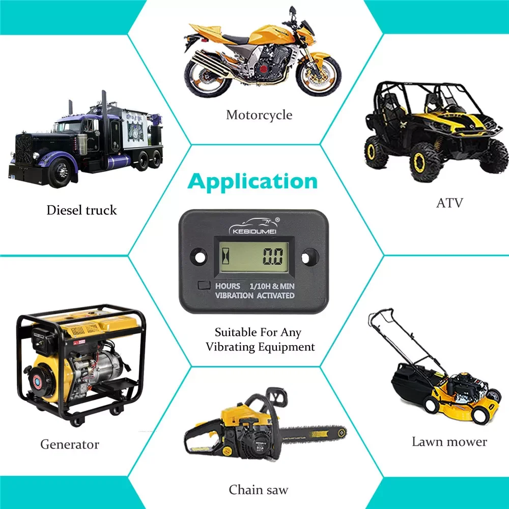 Hour Meter Wireless Digital LED Resettable Engine Gauge for Gas Generator Lawn Mower Motor ATV With Replacable Battery
Hour Meter Wireless Digital LED Resettable Engine Gauge for Gas Generator Lawn Mower Motor ATV With Replacable Battery