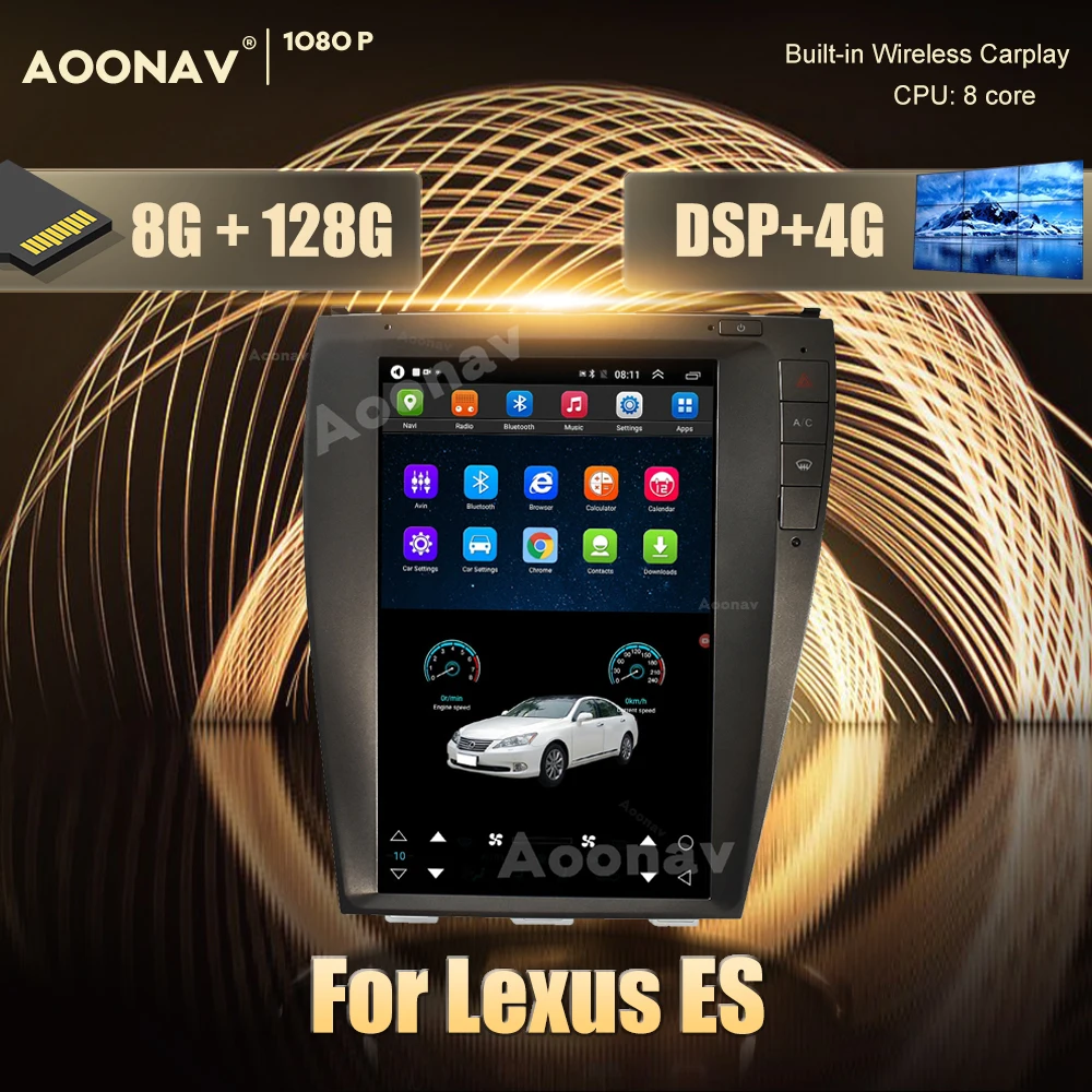 Автомобильный радиоприемник 128 ГБ 2din Android для Lexus ES автомобильный стерео Мультимедийный Плеер головное устройство android Авто Google carplay Авторад...
Автомобильный радиоприемник 128 ГБ 2din Android для Lexus ES автомобильный стерео Мультимедийный Плеер головное устройство android Авто Google carplay Авторад...