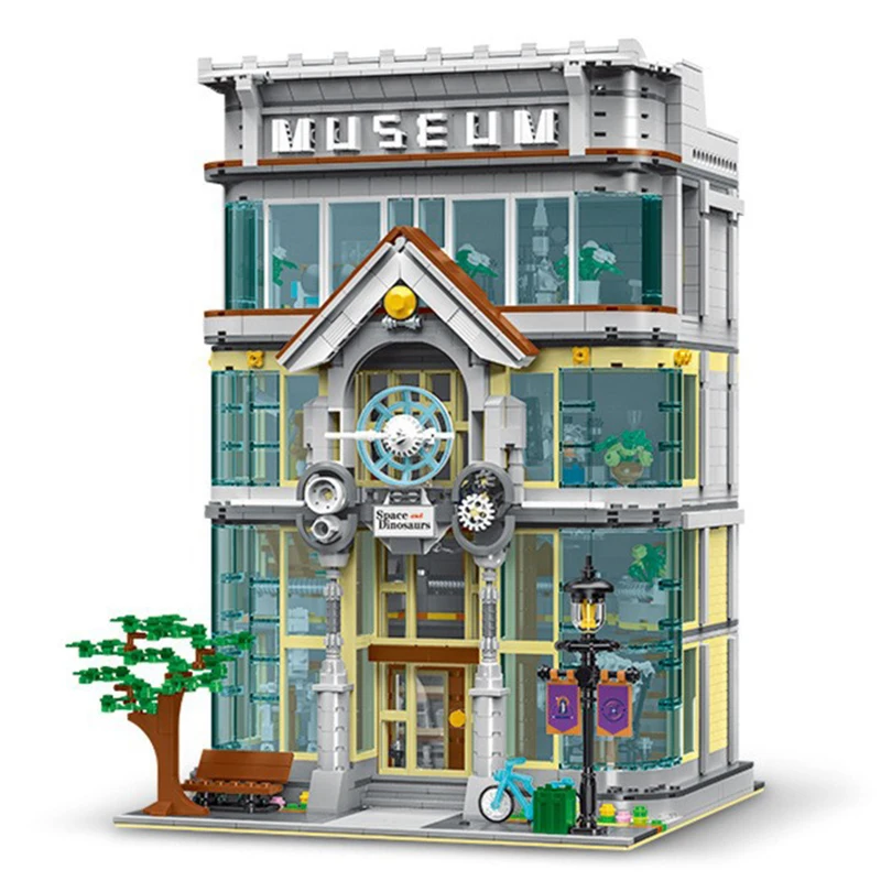 10206 Architectural Street View Series Science Museum Bricks Modular Lighthouse Claus Toys Building Block Assembly Toys Gift
10206 Architectural Street View Series Science Museum Bricks Modular Lighthouse Claus Toys Building Block Assembly Toys Gift