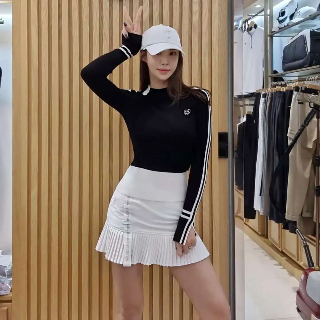 Spring And Autumn Women's High Neck Long Sleeves Fashionable Comfortable Golf Stretchy Polo Shirt
Spring And Autumn Women's High Neck Long Sleeves Fashionable Comfortable Golf Stretchy Polo Shirt