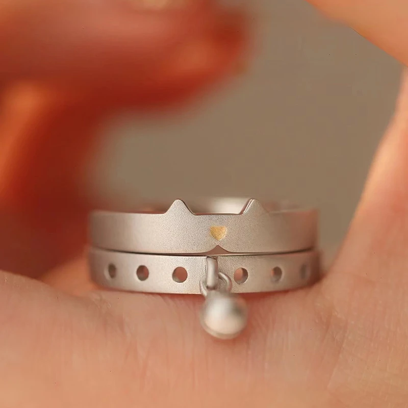 2022 New Meow Star People Bell Ear Couple Ring Girl Ins Design Personality Couple Girl Friend Ring Girl Gift Commemoration
2022 New Meow Star People Bell Ear Couple Ring Girl Ins Design Personality Couple Girl Friend Ring Girl Gift Commemoration