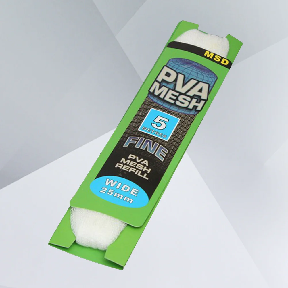 PVA Mesh Net Water Dissolving Fishing Net Refill Baits Stocking Net Bag Universal Fish Tackle Fishing accessories(500 x 2.5cm)
PVA Mesh Net Water Dissolving Fishing Net Refill Baits Stocking Net Bag Universal Fish Tackle Fishing accessories(500 x 2.5cm)