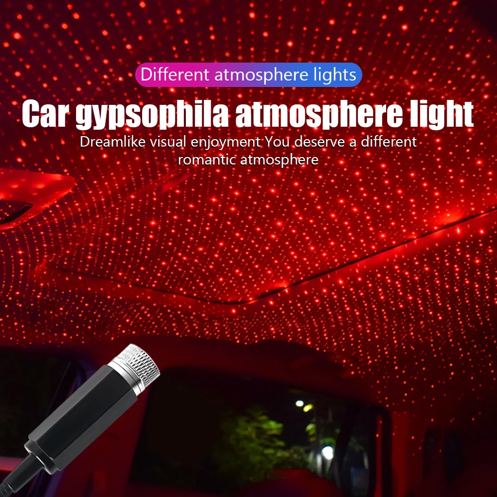 Mini LED Car Roof Star Light Laser Atmosphere Ambient Projector USB Decorative Lamp Multiple Car Interior Decor Light Red Blue
Mini LED Car Roof Star Light Laser Atmosphere Ambient Projector USB Decorative Lamp Multiple Car Interior Decor Light Red Blue