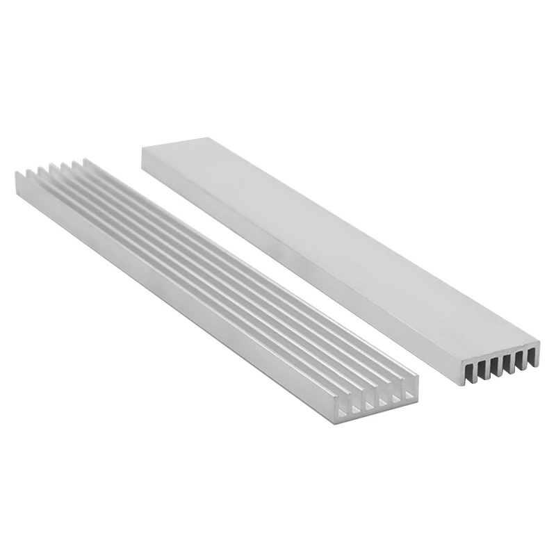 Aluminum Heat Sink 150x20x6mm Portable Simple High Thermal Conductivity Radiator Suitable For Laptop Electronic Components
Aluminum Heat Sink 150x20x6mm Portable Simple High Thermal Conductivity Radiator Suitable For Laptop Electronic Components