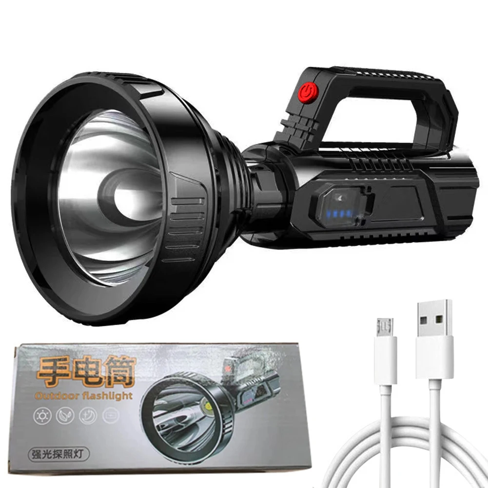 3 Modes Flashlight Portable Handheld Spotlight USB Rechargeable Life Waterproof for Hiking Fishing Emergency LED Camping Lamp
3 Modes Flashlight Portable Handheld Spotlight USB Rechargeable Life Waterproof for Hiking Fishing Emergency LED Camping Lamp