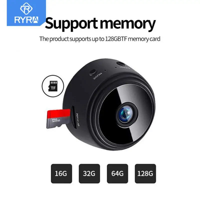 RYRA A9 Mini Camera Wifi 1080P HD IP Camera Home Security IR Night Magnetic Wireless Camcorder Micro Video Surveillance Camera
RYRA A9 Mini Camera Wifi 1080P HD IP Camera Home Security IR Night Magnetic Wireless Camcorder Micro Video Surveillance Camera