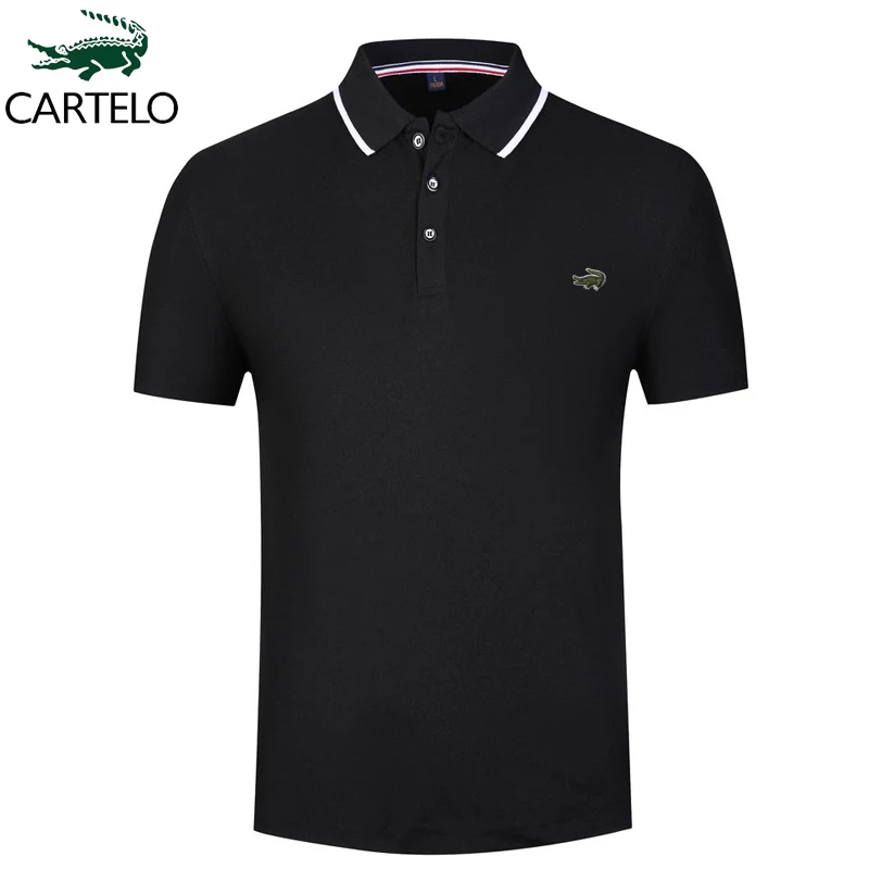 CARTELO brand clothing Summer Men's Polo Shirt Fashion Golf Casual Short Sleeve High quality embroidery Turn Down Collar T-shirt
CARTELO brand clothing Summer Men's Polo Shirt Fashion Golf Casual Short Sleeve High quality embroidery Turn Down Collar T-shirt