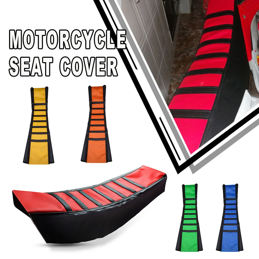 Motorcycle Striped Soft-Grip Gripper Soft Seat Cover Rubber For Honda Suzuki Kawasaki Yamaha Motocross SX XC EXC XC-W SX-F
Motorcycle Striped Soft-Grip Gripper Soft Seat Cover Rubber For Honda Suzuki Kawasaki Yamaha Motocross SX XC EXC XC-W SX-F