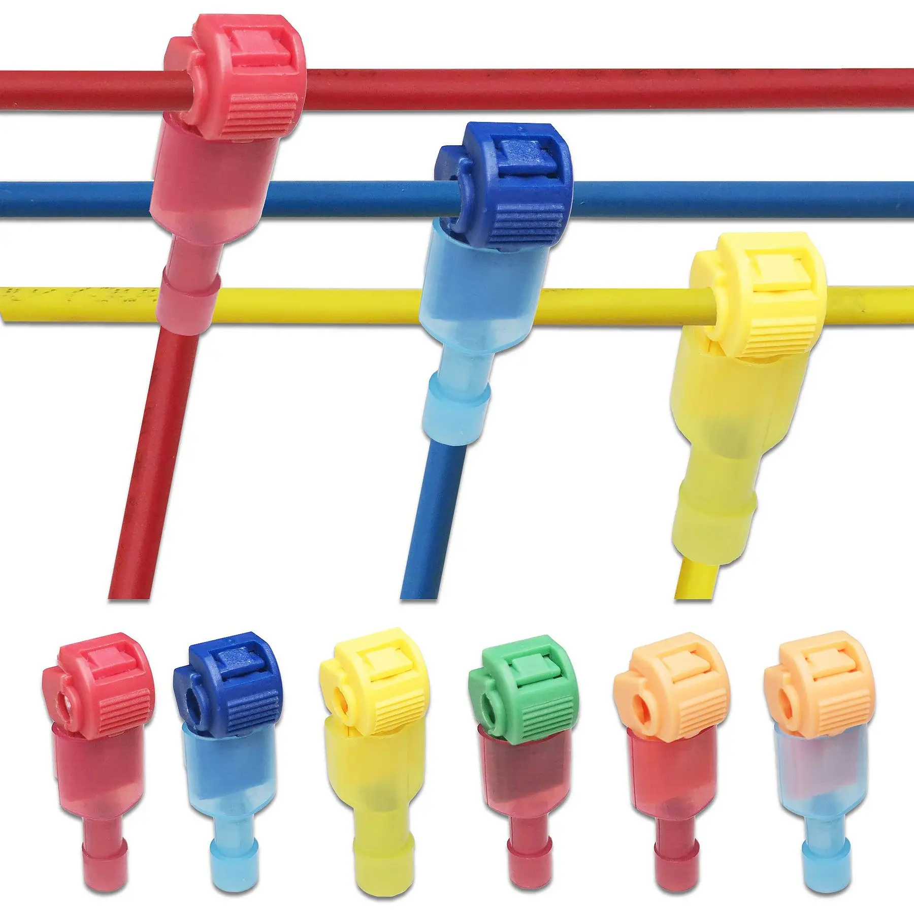 10/20/40/50Pcs T-Tap Connector Quick Electrical Cable Connector Snap Splice Lock Wire Terminal Waterproof Crimp Wire Terminal
10/20/40/50Pcs T-Tap Connector Quick Electrical Cable Connector Snap Splice Lock Wire Terminal Waterproof Crimp Wire Terminal