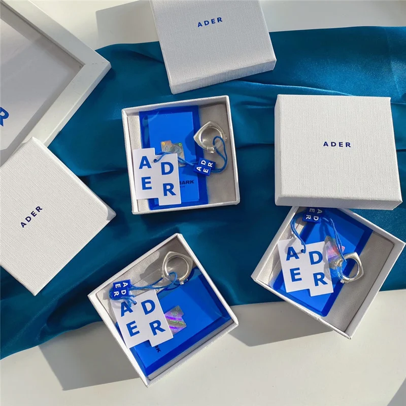 925 Silver ADER ERROR Ring Men Women Unisex 1:1 High Quality Silvery Adererror Bolt Rings ADER Blue Tag Label
925 Silver ADER ERROR Ring Men Women Unisex 1:1 High Quality Silvery Adererror Bolt Rings ADER Blue Tag Label