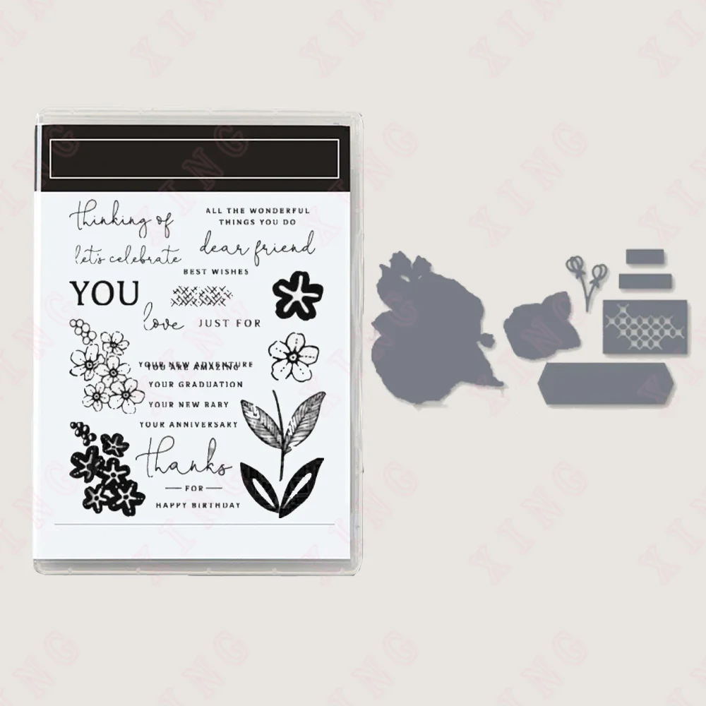 New Metal Cutting Dies Stamps Set 2023 Diy Scrapbook Album Craft Template Flower Leaf Birthday Wishes Decoration Embossing Molds
New Metal Cutting Dies Stamps Set 2023 Diy Scrapbook Album Craft Template Flower Leaf Birthday Wishes Decoration Embossing Molds