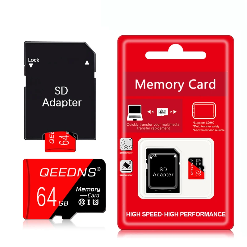 Free Adapter Wholesale Memory Card 32G 16GB 8GB SDHC Class10 UHS-I Micro TF/SD Cards Trans Flash SDXC 64GB 128GB flash TF card
Free Adapter Wholesale Memory Card 32G 16GB 8GB SDHC Class10 UHS-I Micro TF/SD Cards Trans Flash SDXC 64GB 128GB flash TF card