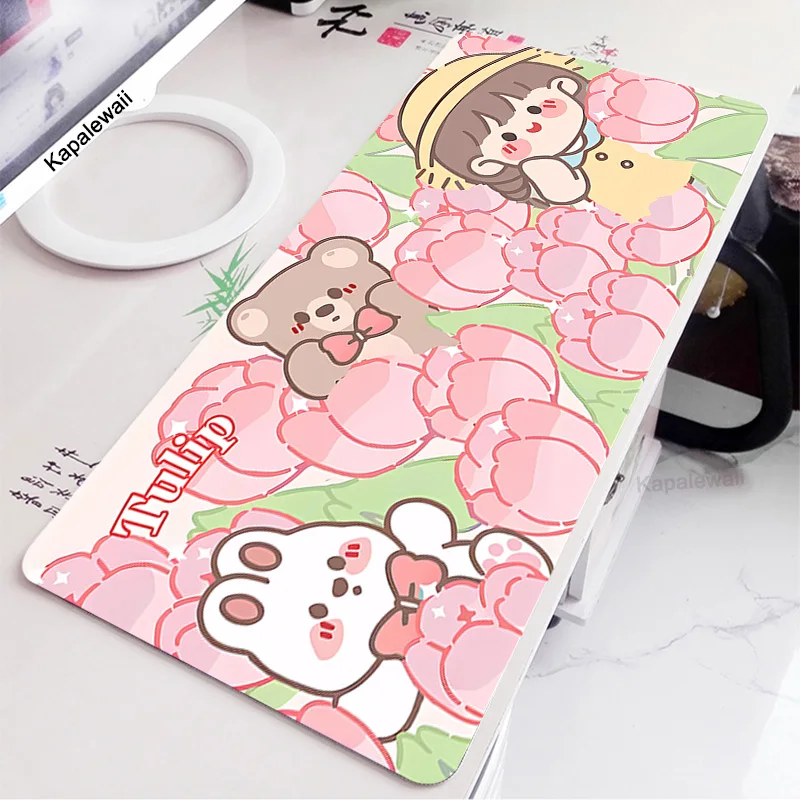 Personalized Pink Kawaii Gaming Mouse Pad Gamer Large tapis de souris Anime Cute Bear Deskpad Computer Mousepad Laptop Desk Mat
Personalized Pink Kawaii Gaming Mouse Pad Gamer Large tapis de souris Anime Cute Bear Deskpad Computer Mousepad Laptop Desk Mat
