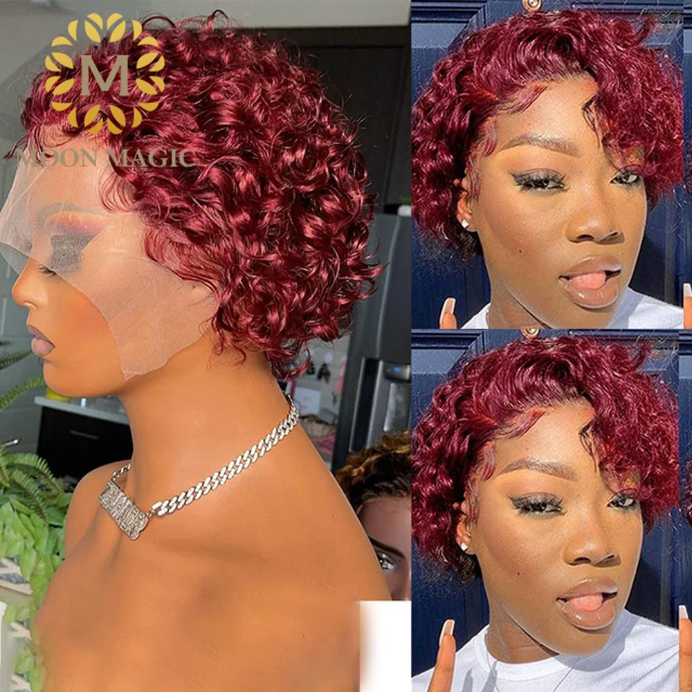 Pixie Short Cut Wig Human Hair Burgundy 8 Inch Bob 99j T Lace Frontal Wig On Sale Clearance Brazilian Hair Wigs For Women Cheap
Pixie Short Cut Wig Human Hair Burgundy 8 Inch Bob 99j T Lace Frontal Wig On Sale Clearance Brazilian Hair Wigs For Women Cheap