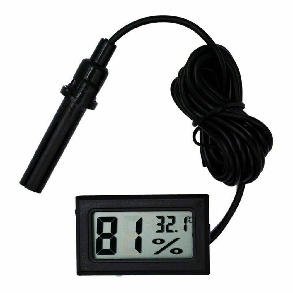 Embedded LCD Digital Thermometer Temperature Hygrometer Humidity With Battery For Indoor/outdoor/home Kitchen Accessories
Embedded LCD Digital Thermometer Temperature Hygrometer Humidity With Battery For Indoor/outdoor/home Kitchen Accessories
