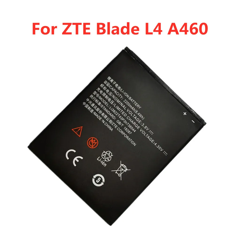 New Li3822T43P3h736044 Battery For ZTE Blade A460 L4 2200mAh High Quality Mobile Phone Battery
New Li3822T43P3h736044 Battery For ZTE Blade A460 L4 2200mAh High Quality Mobile Phone Battery