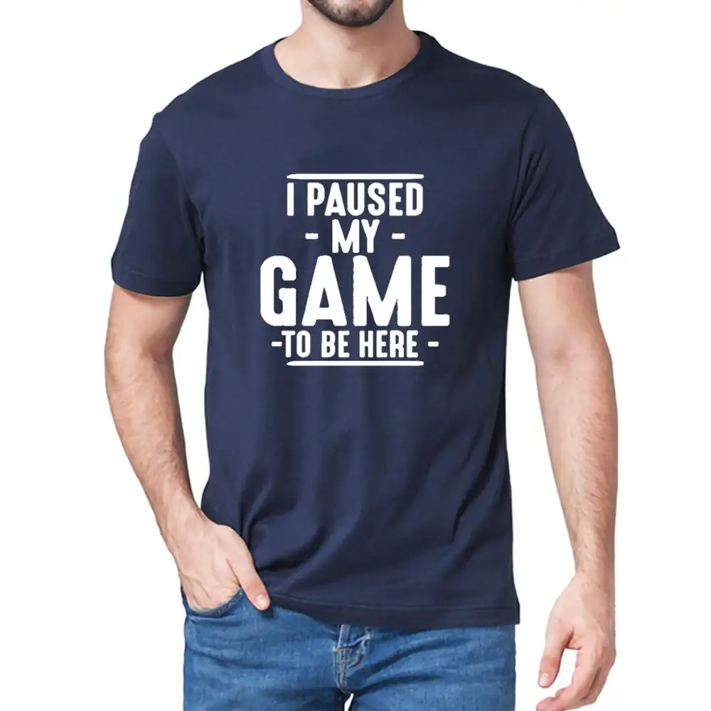 Men's Short Sleeve T-Shirt 100% Cotton Slim Funny I Break My Game to Be Here Novelty Graphic Sarcastic T-shirt
Men's Short Sleeve T-Shirt 100% Cotton Slim Funny I Break My Game to Be Here Novelty Graphic Sarcastic T-shirt