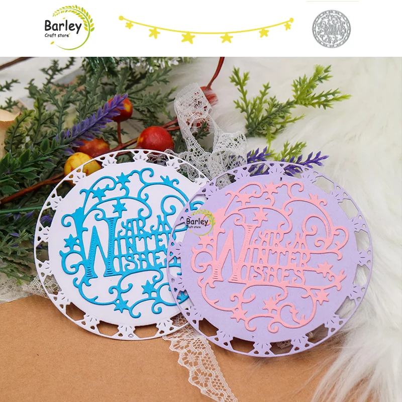 Christmas Round Letter Metal Stencil Mold Cutting Dies Scrapbooking Album Paper Cards Crafts Embossing Die Cuts 2023 New
Christmas Round Letter Metal Stencil Mold Cutting Dies Scrapbooking Album Paper Cards Crafts Embossing Die Cuts 2023 New