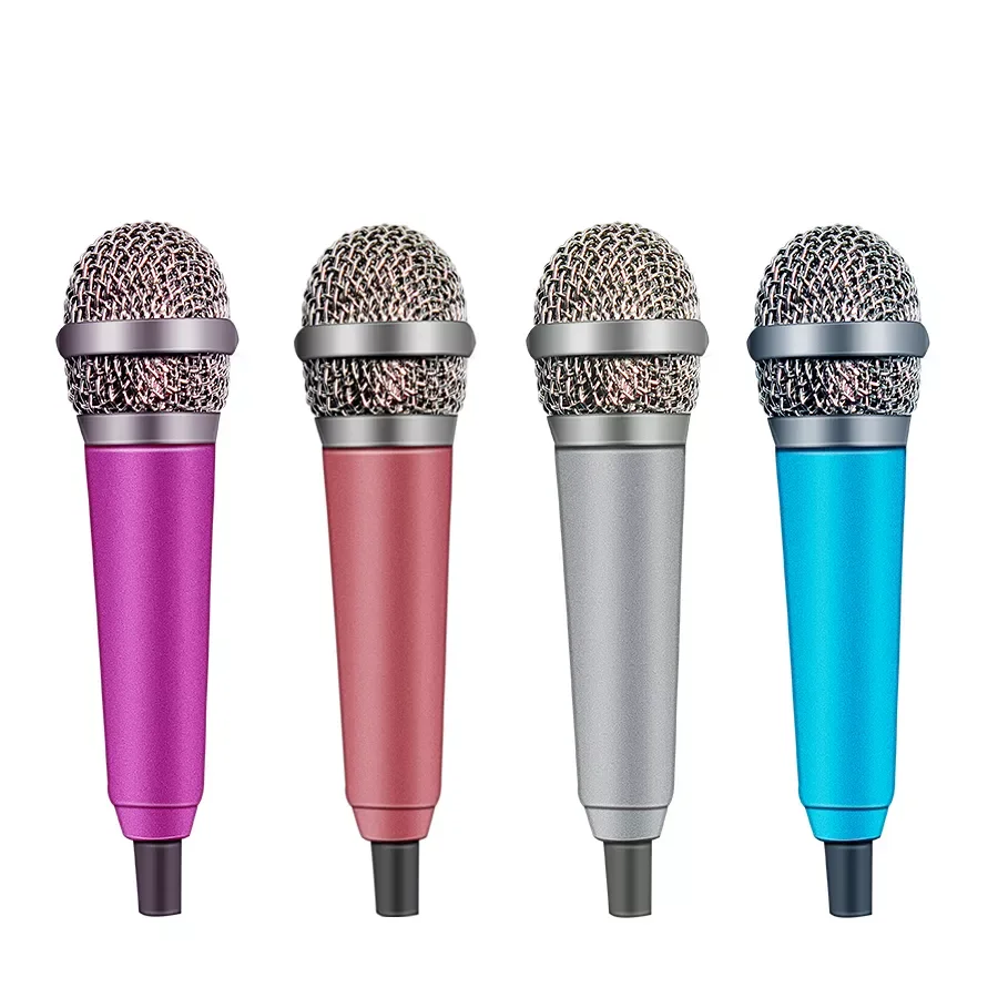 4Color Handheld Mic Portable Mini 3.5mm Stereo Studio Microphone For Laptop PC Desktop Mic KTV Karaoke 5.5cm*1.8cm
4Color Handheld Mic Portable Mini 3.5mm Stereo Studio Microphone For Laptop PC Desktop Mic KTV Karaoke 5.5cm*1.8cm