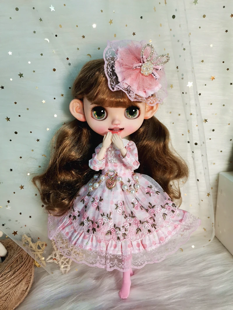 Комплект из четырех предметов, юбка с длинным рукавом и розовый бант, 1/6 licca, 30 см, ткань для игрушек bjd (подходит для Pullip,Ob24, Licca)
Комплект из четырех предметов, юбка с длинным рукавом и розовый бант, 1/6 licca, 30 см, ткань для игрушек bjd (подходит для Pullip,Ob24, Licca)