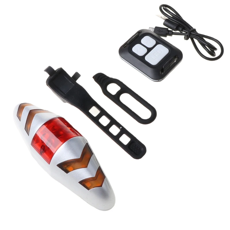 Rechargeable Bicycle Turn Signal Lamp Wireless Remote Control Bike Tail Light
Rechargeable Bicycle Turn Signal Lamp Wireless Remote Control Bike Tail Light