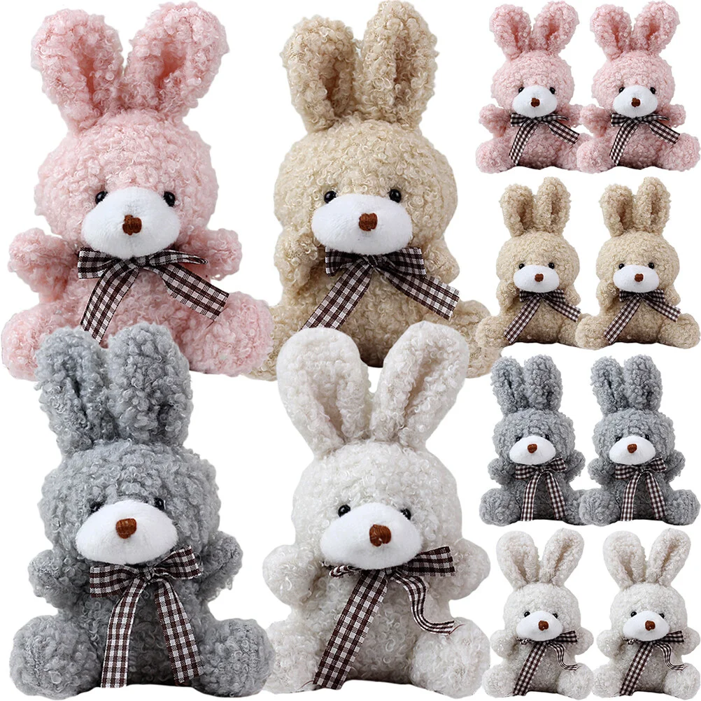12Pcs Decorative Keychain Bunny Bag Pendant Stuffed Rabbit Pendant Backpack Bunny Ornaments
12Pcs Decorative Keychain Bunny Bag Pendant Stuffed Rabbit Pendant Backpack Bunny Ornaments
