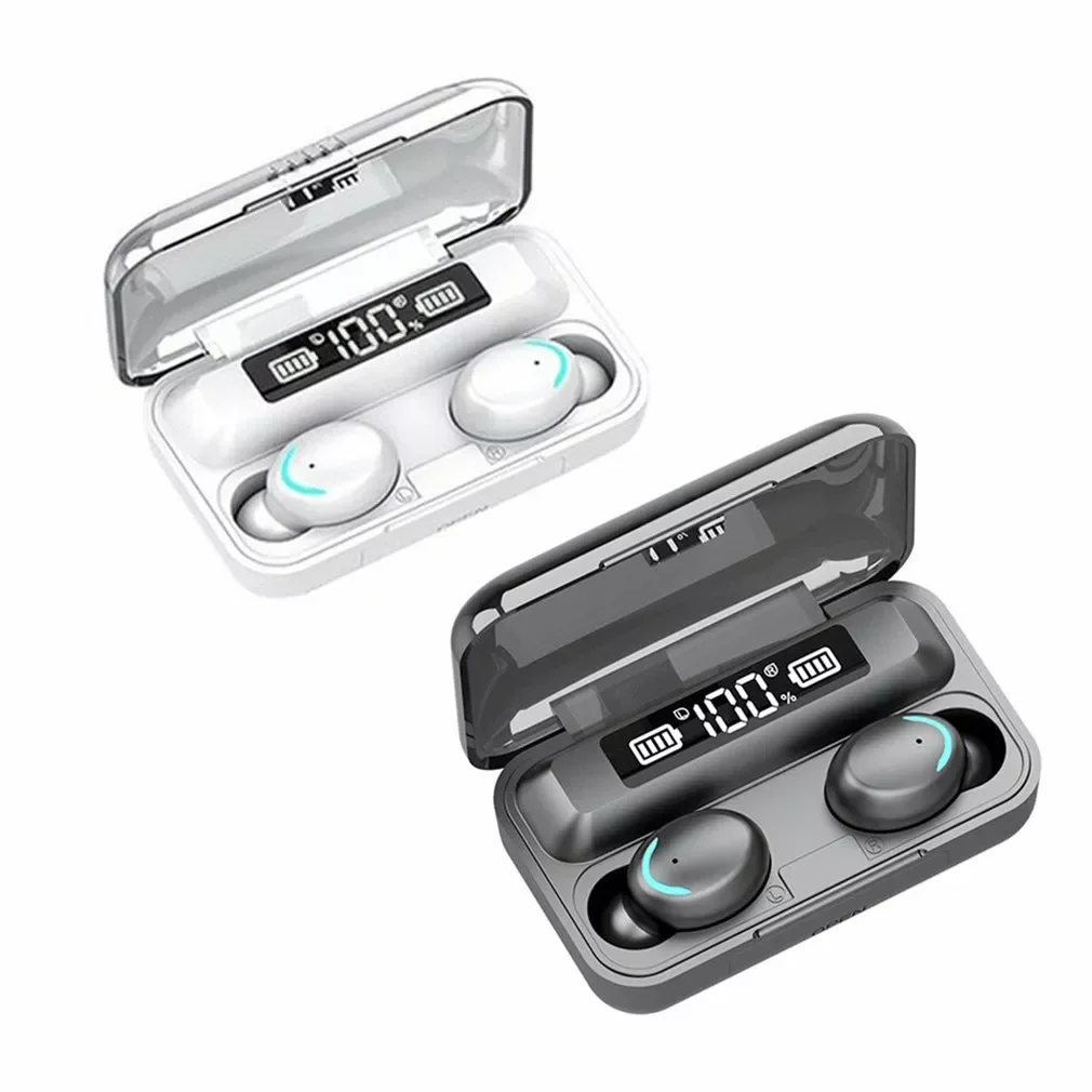 TWS Bluetooth-Compatible 5.0 Earphones Charging Box Wireless Headphone Stereo Sports Waterproof Earbuds Headsets With Microphone
TWS Bluetooth-Compatible 5.0 Earphones Charging Box Wireless Headphone Stereo Sports Waterproof Earbuds Headsets With Microphone