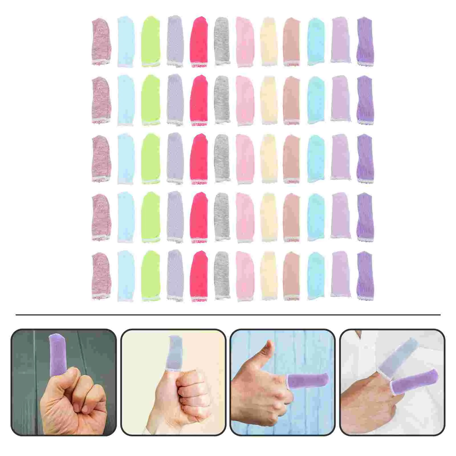 100pcs Cotton Finger Cover Protector Convenient Cotton Fabric Working Finger Sleeve Finger Protective Cover Fingertip Cover
100pcs Cotton Finger Cover Protector Convenient Cotton Fabric Working Finger Sleeve Finger Protective Cover Fingertip Cover