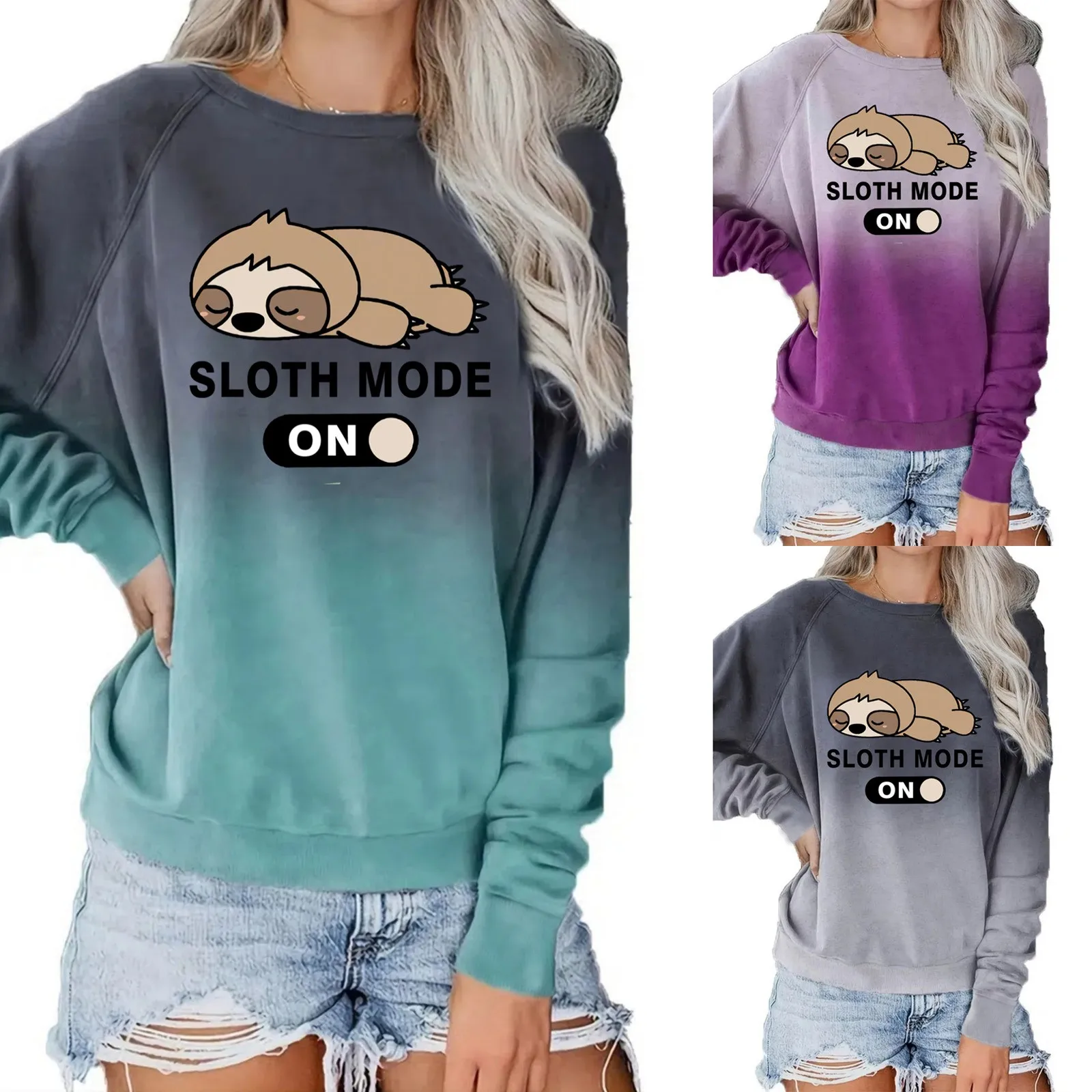 Women'S Autumn And Winter Fashion Gradient Printed Hooded Sweatshirt Long Sleeved Large Size Color Patchwork Comfy Women Set
Women'S Autumn And Winter Fashion Gradient Printed Hooded Sweatshirt Long Sleeved Large Size Color Patchwork Comfy Women Set