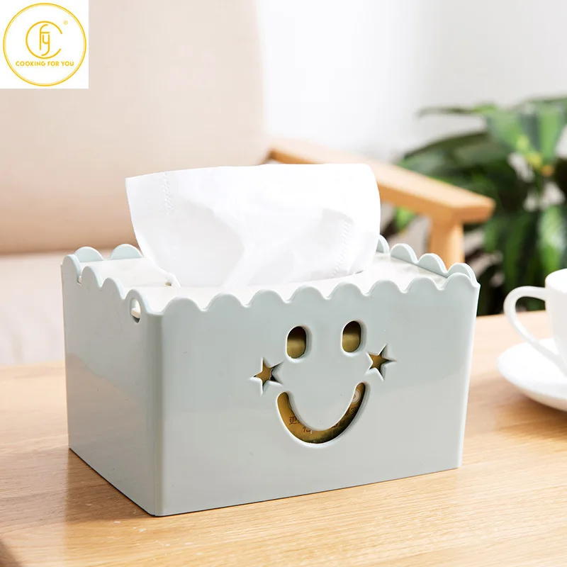 Family Smiling Face Tissue Boxes Living Room Tea Table Desktop Multifunctional Creative Pierced Napkins Tissue Storage Boxes
Family Smiling Face Tissue Boxes Living Room Tea Table Desktop Multifunctional Creative Pierced Napkins Tissue Storage Boxes