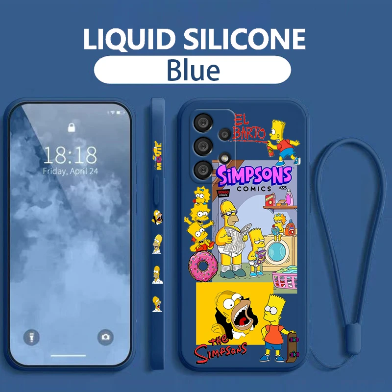 The Simpsons Homer Bart Samsung Phone Case For A73 A53 A33 A52 A32 A71 A51 A21S A03S A50 A30 5G Liquid Left Rope Cover
The Simpsons Homer Bart Samsung Phone Case For A73 A53 A33 A52 A32 A71 A51 A21S A03S A50 A30 5G Liquid Left Rope Cover