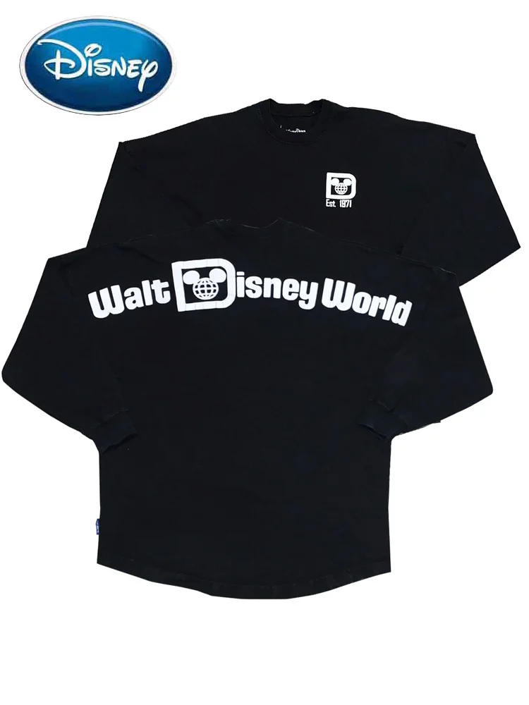 Disney World Disneyland Letter Cartoon Print Sweatshirt Harajuku Women O-Neck Long Sleeve Unisex Couple Jumper Loose Top Female
Disney World Disneyland Letter Cartoon Print Sweatshirt Harajuku Women O-Neck Long Sleeve Unisex Couple Jumper Loose Top Female