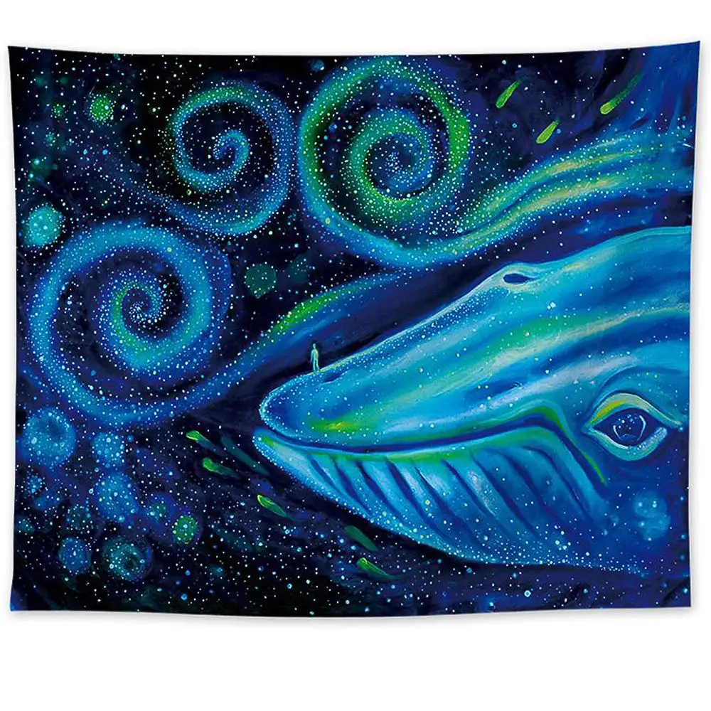 Whale Wall Tapestry with Art Nature Home Decorations for Living Room Bedroom Dorm Decor
Whale Wall Tapestry with Art Nature Home Decorations for Living Room Bedroom Dorm Decor