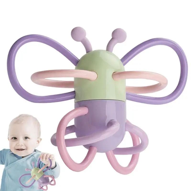 Toddler Chew Toys Butterfly Shape Silicone Toy For Grip Training Soft Sensory Toys Multifunctional Flexible Early Educational Pu
Toddler Chew Toys Butterfly Shape Silicone Toy For Grip Training Soft Sensory Toys Multifunctional Flexible Early Educational Pu