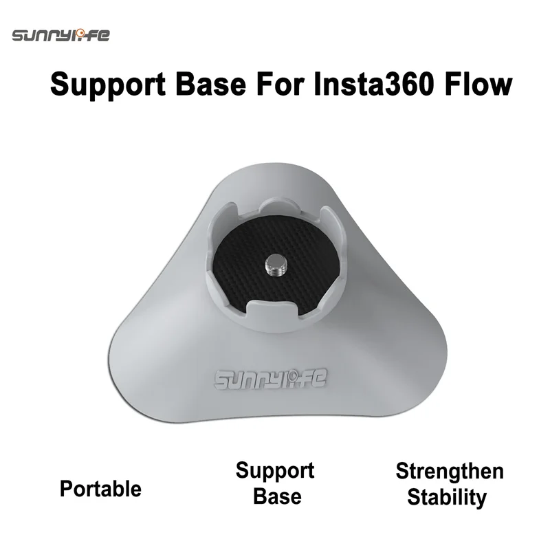 

Support Base for Insta360 Flow Handheld Gimbal Desktop Strengthen Bed Stabilizer Mount Stand Accessories Protector Set Sunnylife