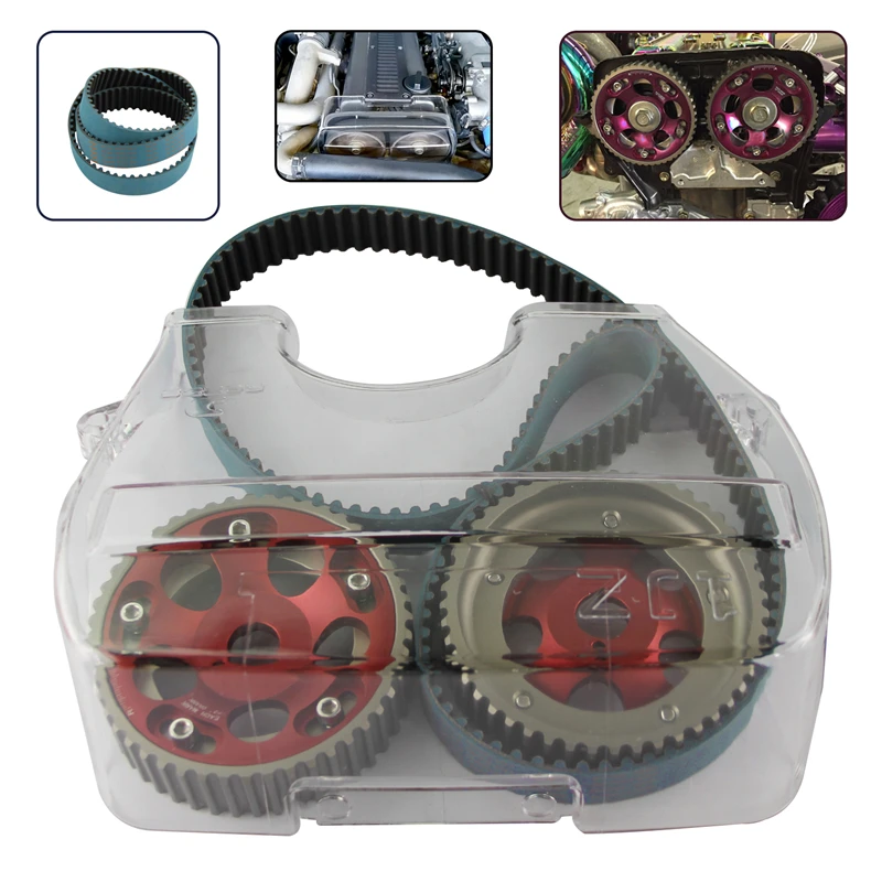 Cam Gear Pulley For Toyota Supra Chaser Cresta 1JZ-GTE + Timing Belt +Cam Cover
Cam Gear Pulley For Toyota Supra Chaser Cresta 1JZ-GTE + Timing Belt +Cam Cover