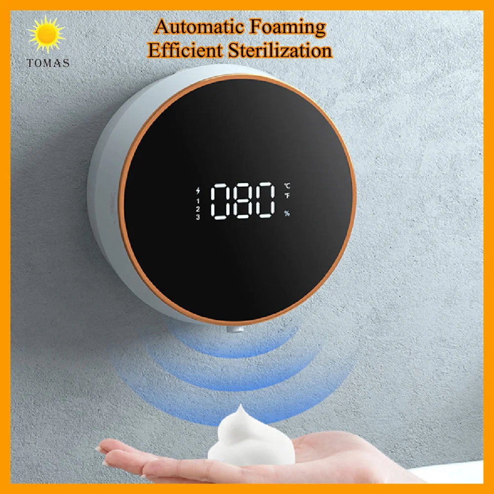 TOMAS Dish Soap Dispenser Wall Liquid Foam USB Charging Infrared Induction Smart Kitchen Sensor Hand Washer Sanitizer Machine
TOMAS Dish Soap Dispenser Wall Liquid Foam USB Charging Infrared Induction Smart Kitchen Sensor Hand Washer Sanitizer Machine