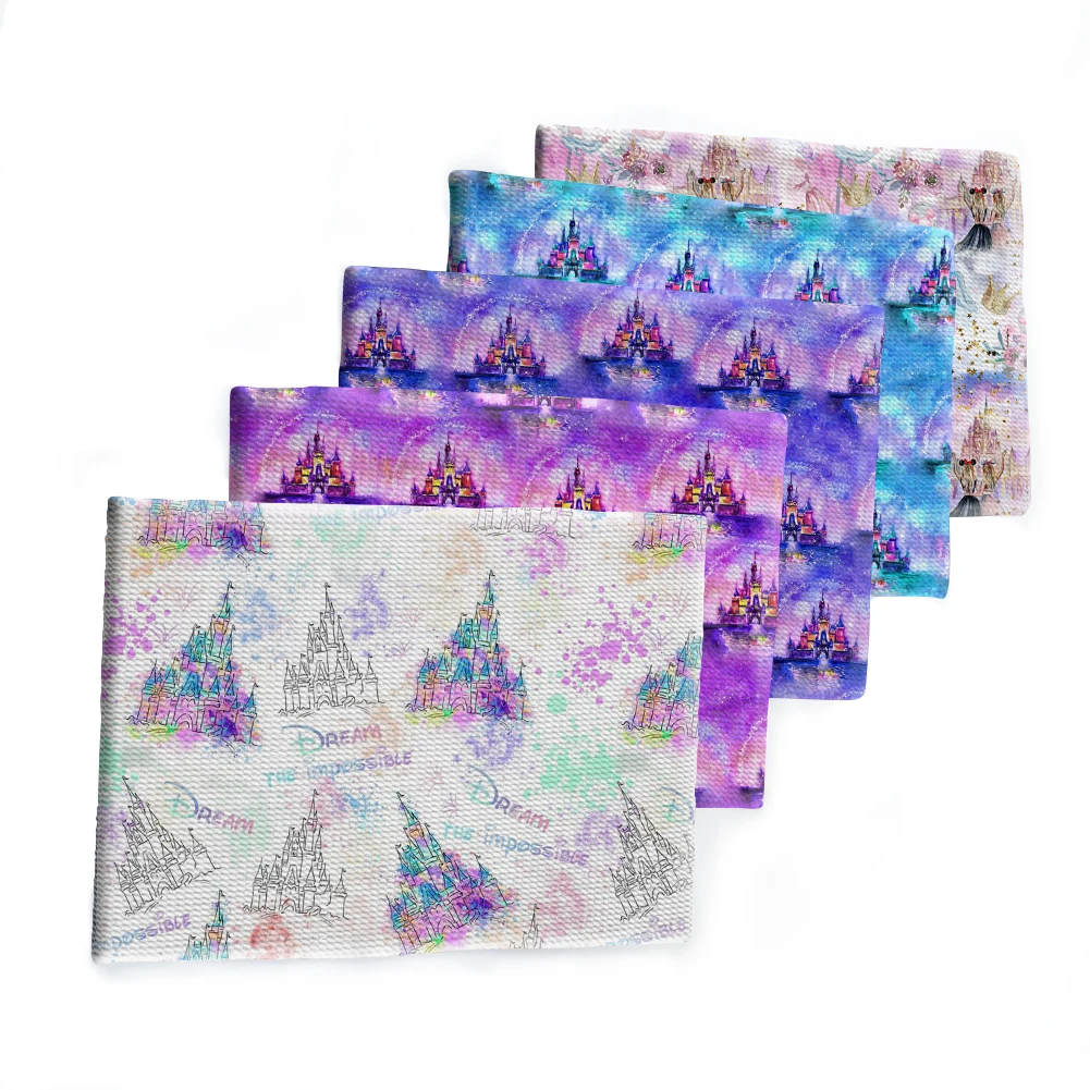 Disney land Castle Pattern Printed Bullet Textured Liverpool Patchwork Tissue Kids home textile 50*145cm
Disney land Castle Pattern Printed Bullet Textured Liverpool Patchwork Tissue Kids home textile 50*145cm