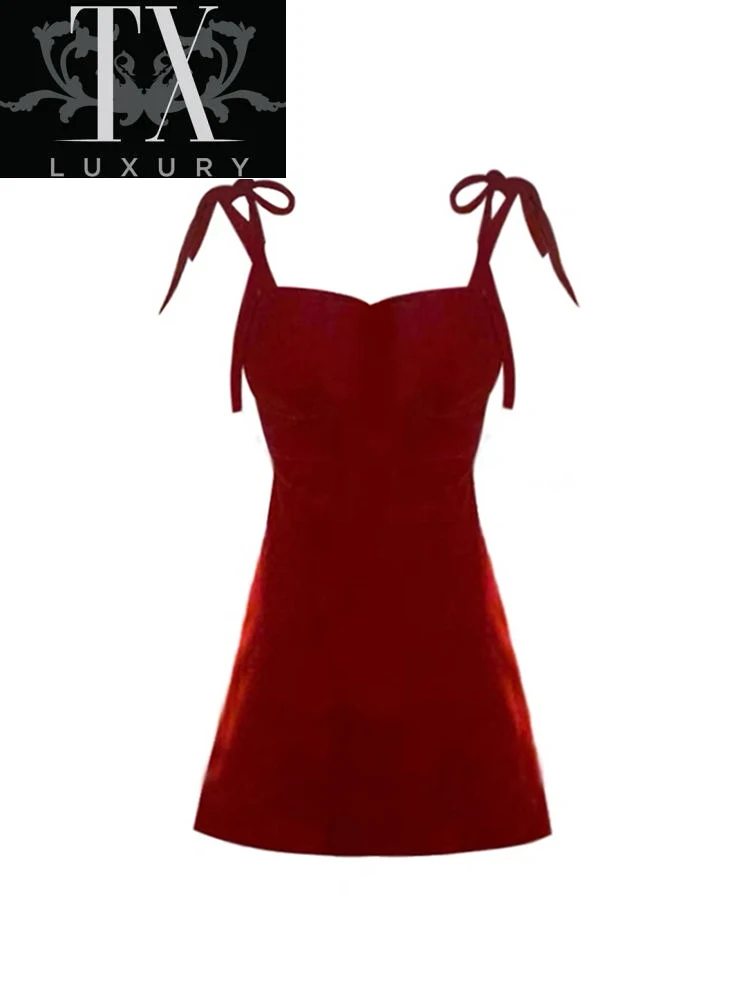 Dresses Women Bodycon Vintage Solid Sleeveless Summer Dress Sexy Chic Sweet Bow Party Night Club Wear Mini Vestidos Mujer
Dresses Women Bodycon Vintage Solid Sleeveless Summer Dress Sexy Chic Sweet Bow Party Night Club Wear Mini Vestidos Mujer
